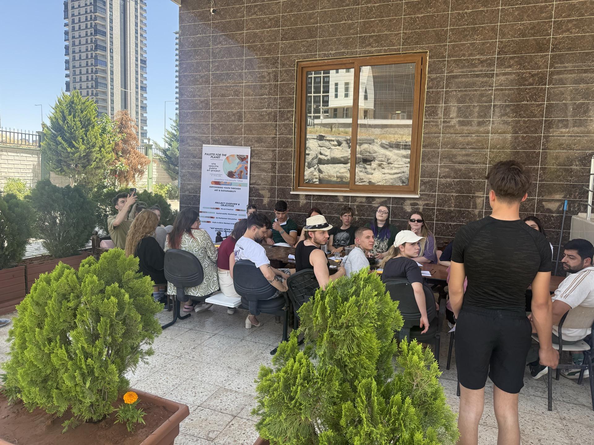 Outdoor workshop session